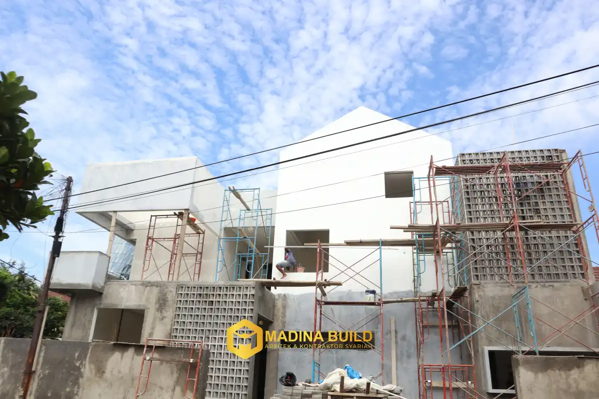 Progres pengerjaan renovasi rumah - Jasa Renovasi Rumah di Samarinda