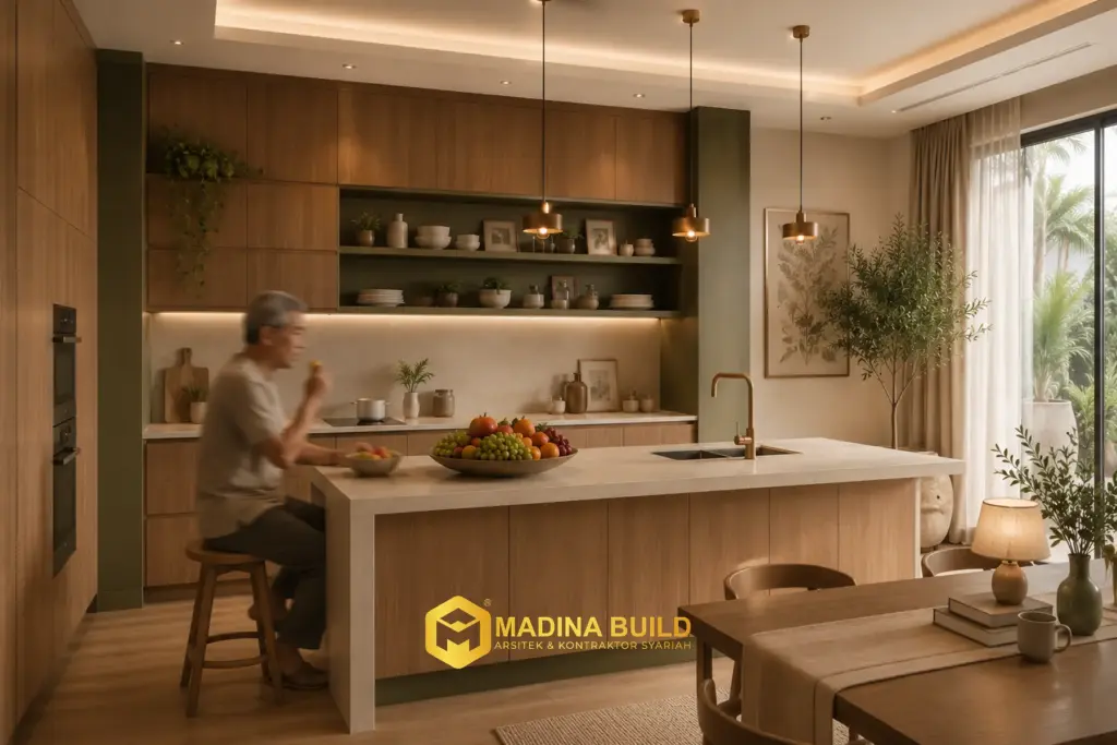 Desain kitchen set minimalis - Jasa Kitchen Set di Sidoarjo